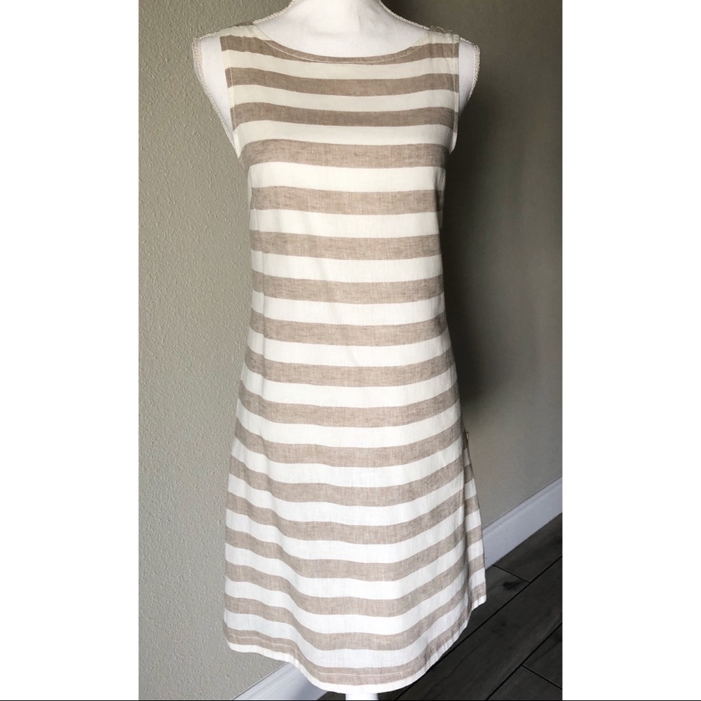 Linen Stripped Dress